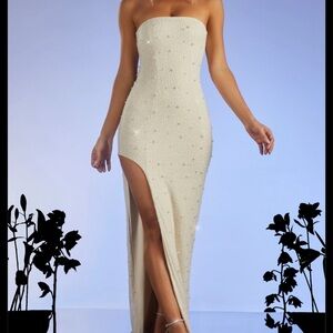 Beaded Oh Polly Gown